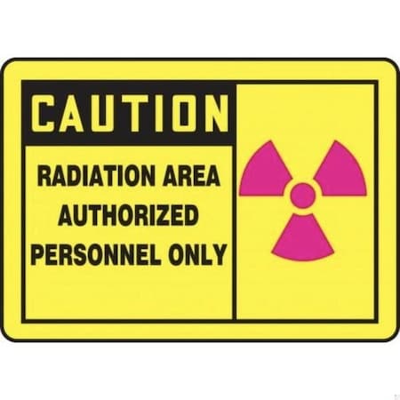 Accuform Safety Sign, MRAD632XV MRAD632XV